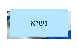 נָשִׂיא נָשִׂיא