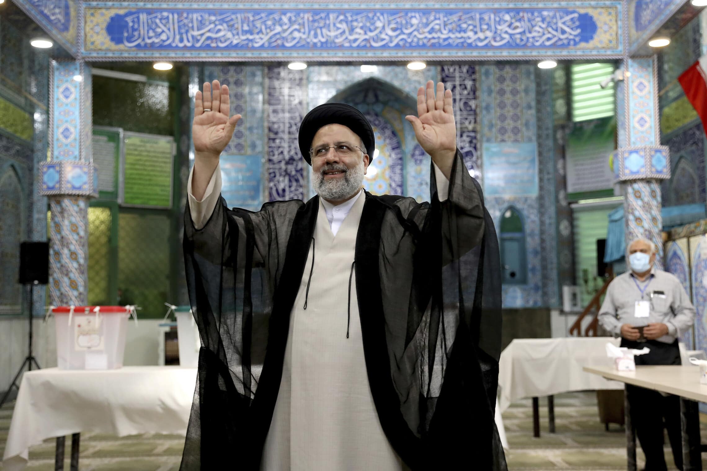 הנשיא הנבחר של איראן, אבראהים ראיסי (צילום: AP Photo/Ebrahim Noroozi)
