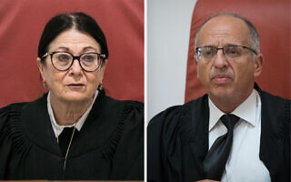 נעם סולברג, אסתר חיות (צילום: פלאש90, מונטז') נעם סולברג, אסתר חיות (צילום: פלאש90, מונטז')