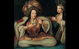 "נהנים מקפה", ציור של אמן לא ידוע ב-Pera Museum. הועלה לויקיפדיה על ידי French School "נהנים מקפה", ציור של אמן לא ידוע ב-Pera Museum. הועלה לויקיפדיה על ידי French School