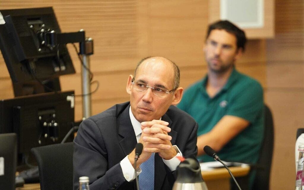 נגיד בנק ישראל הפרופסור אמיר ירון בוועדת הכספים בכנסת, 23 ביוני 2021 (צילום: דני שם טוב, דוברות הכנסת) נגיד בנק ישראל הפרופסור אמיר ירון בוועדת הכספים בכנסת, 23 ביוני 2021 (צילום: דני שם טוב, דוברות הכנסת)