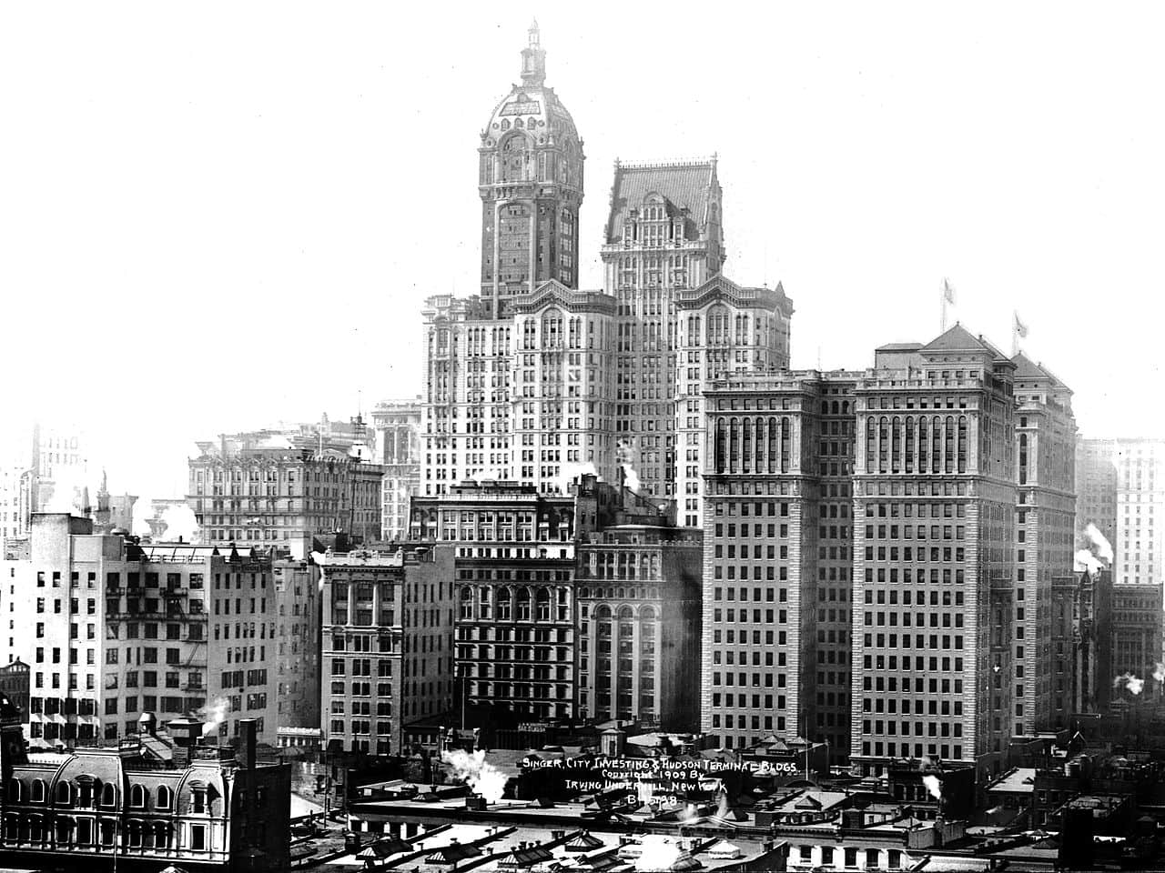 ניו יורק בתחילת המאה ה-20 (צילום: ספריית הקונגרס האמריקאי, חופשי לשימוש)