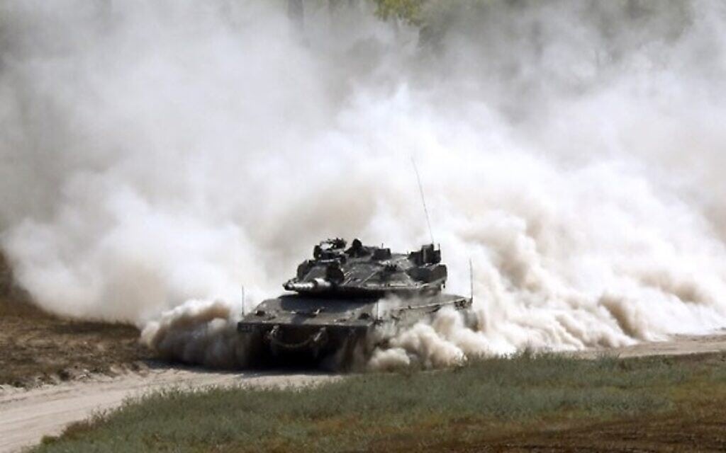 טנק צהלי בגבול עזה (ארכיון) (צילום: AFP) טנק צהלי בגבול עזה (ארכיון) (צילום: AFP)