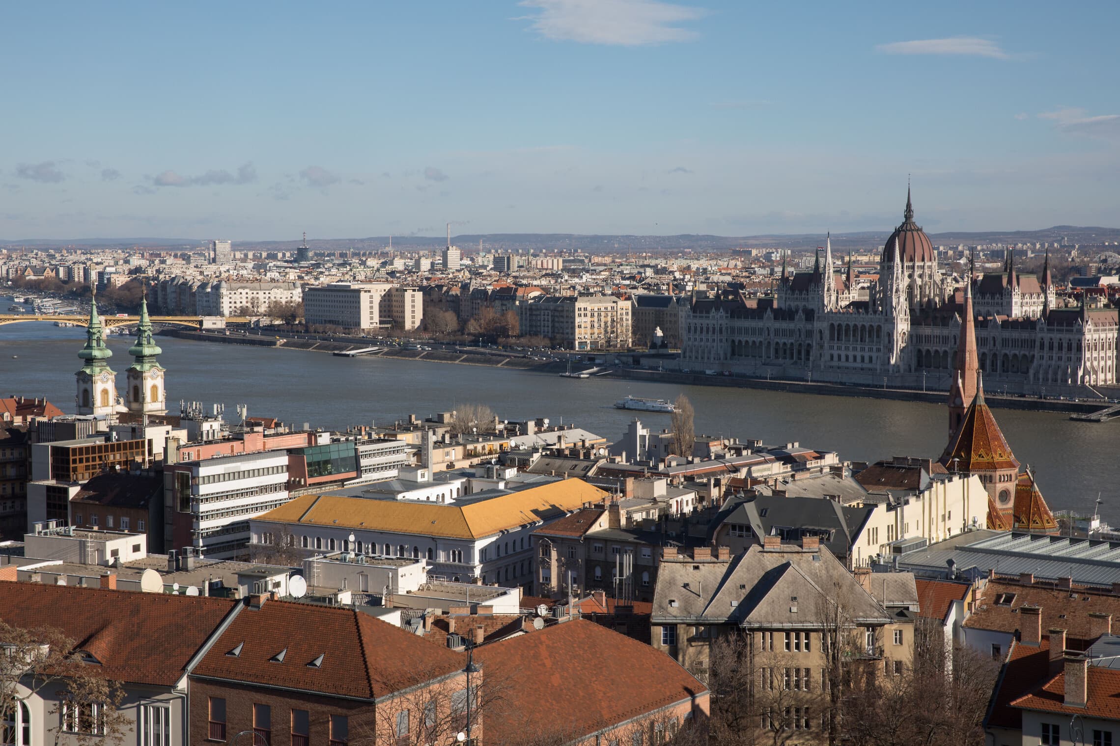 מבט על בודפשט, הונגריה (צילום: נתי שוחט/פלאש90)