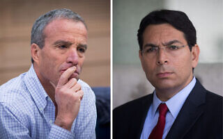 דני דנון, אלעזר שטרן (צילום: פלאש90, מונטז') דני דנון, אלעזר שטרן (צילום: פלאש90, מונטז')