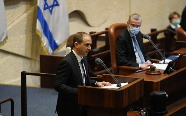 ח"כ רון כץ מיש עתיד נואם לראשונה במליאת הכנסת, 24 במאי 2021 (צילום: דני שם טוב, דוברות הכנסת) ח"כ רון כץ מיש עתיד נואם לראשונה במליאת הכנסת, 24 במאי 2021 (צילום: דני שם טוב, דוברות הכנסת)