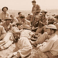 חיילי ההגנה בגבעת נפולאון ליד עכו, ב-21 במאי 1948 (צילום: AP Photo/FN)