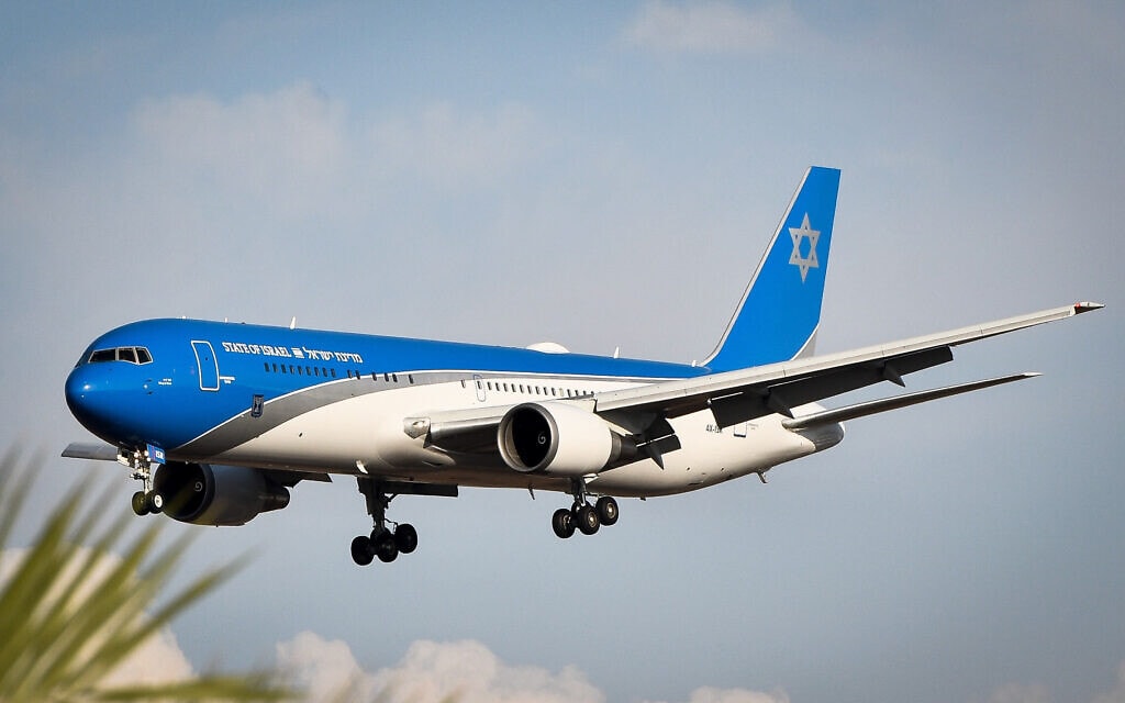"כנף ציון", המטוס שיועד לראש הממשלה ובו הושקעו למעל מ-700 מיליון שקל (צילום: אבשלום ששוני/פלאש90)