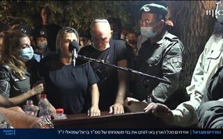 הלוויתו של החייל בראל חדריה שמואלי, צילום מסך מ"כאן 11" הלוויתו של החייל בראל חדריה שמואלי, צילום מסך מ"כאן 11"