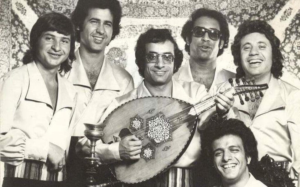 להקת "צלילי העוד" בשנות השבעים (צילום: שימוש לפי סעיף 27א לחוק זכויות יוצרים)