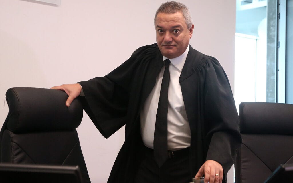 שופט בית המשפט המחוזי חאלד כבוב. מועמד כמעט ודאי לבית המשפט העליון (צילום: פלאש90)