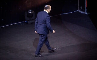 ראש הממשלה נפתלי בנט בכנס הסייבר בתל אביב, 21 ביולי 2021 (צילום: מרים אלסטר/פלאש90) ראש הממשלה נפתלי בנט בכנס הסייבר בתל אביב, 21 ביולי 2021 (צילום: מרים אלסטר/פלאש90)