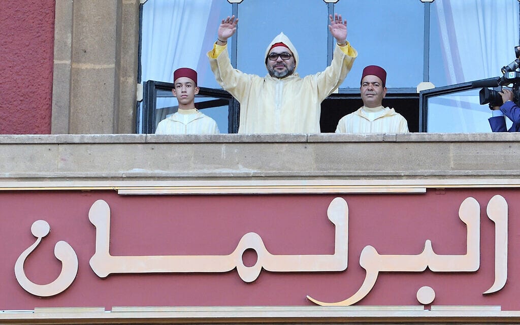  מלך מרוקו מוחמד השישי (צילום: Moroccan Royal Palace via AP)
