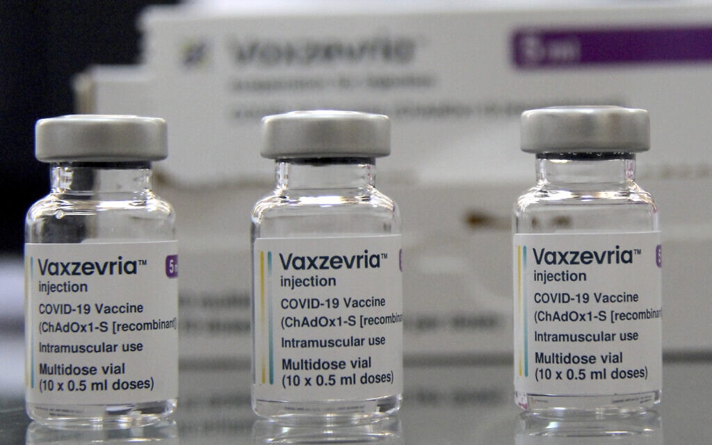 חיסונים של אסטרהזניקה (צילום: AP Photo/Hassene Dridi)