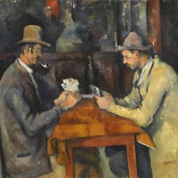 "שחקני הקלפים", פול סזאן, 1892-96 (צילום: The Courtauld)
