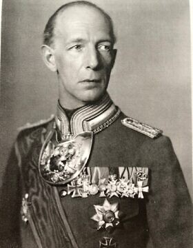 נסיך פרידריך זו סולמס-בארוט השלישי במדי צבא (צילום: באדיבות הנסיך פרידריך זו סולמס-בארוט החמישי)
