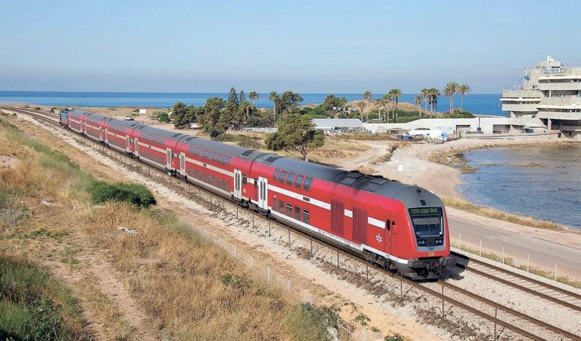 הרכבת בחיפה (צילום: רכבת ישראל)