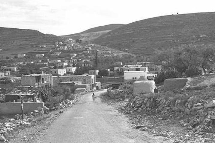 היישוב סח&#039;נין בשנות ה-40, לפני מלחמת העצמאות (צילום: אתרי מלחמת העצמאות)