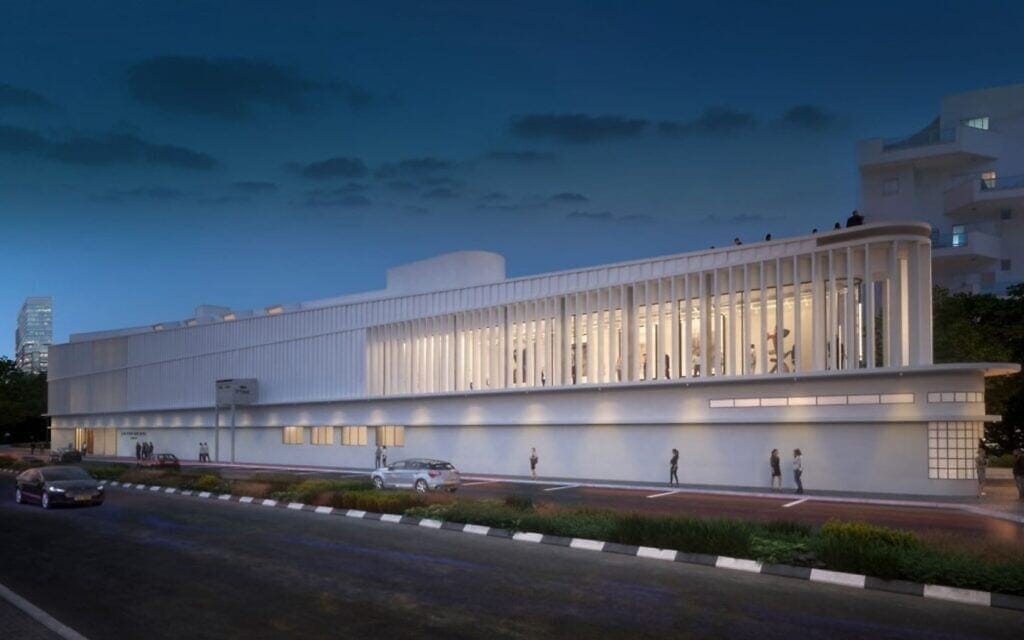 הדמייה של מוזאון רמת גן לאמנות ישראלית החדש (צילום: אפרת-קובלסקי אדריכלים)