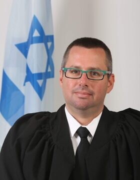 שופט בית משפט השלום בתל אביב עמית יריב (צילום: הרשות השופטת)