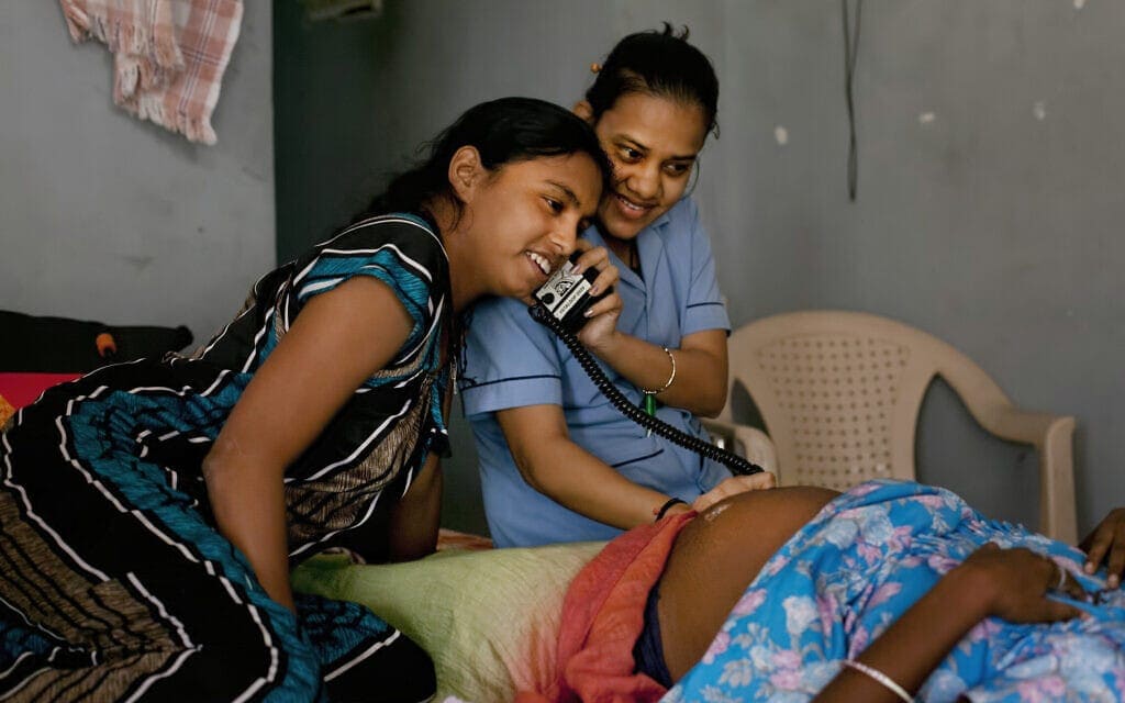 מרפאת פוריות בהודו (צילום: AP Photo/Allison Joyce, File)
