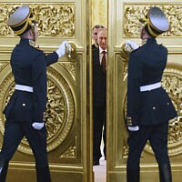 נשיא רוסיה ולדימיר פוטין (צילום: AP Photo/Sergei Ilnitsky)