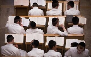 תלמידי ישיבה. אילוסטרציה (המצולמים לא קשורים לכתבה) (צילום: יונתן זינדל/פלאש90) תלמידי ישיבה. אילוסטרציה (המצולמים לא קשורים לכתבה) (צילום: יונתן זינדל/פלאש90)