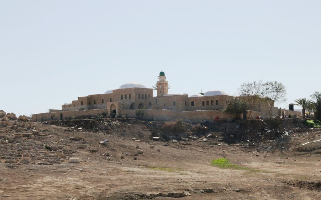 מסגד נבי מוסא (צילום: שמואל בר-עם)