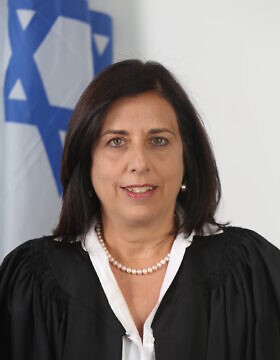שופטת בית המשפט המחוזי בתל אביב מיכל אגמון-גונן (צילום: הרשות השופטת)