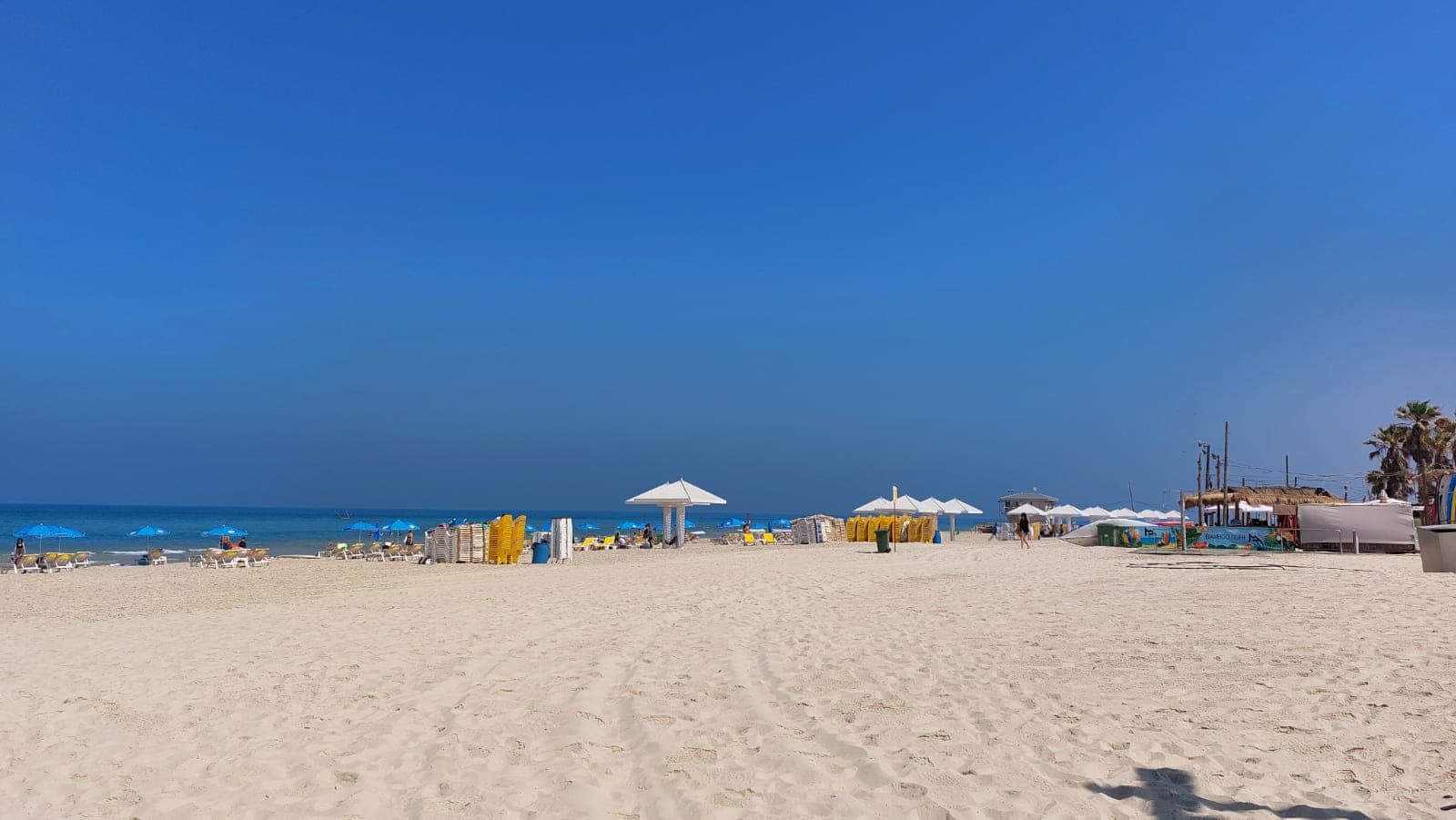 חוף פולג בנתניה, מאי 2022 (צילום: עומר שרביט)