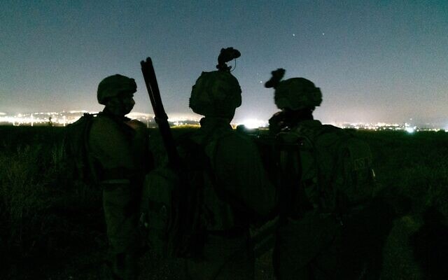 כוחות צה״ל בפעילות באזור ג׳נין, 18 במאי 2022 (צילום: דובר צה&quot;ל)