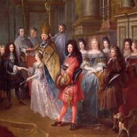 חתונת הדוכס והדוכסית מבורגונדי, ציור של Antoine DIEU (French, c. 1662-1727)