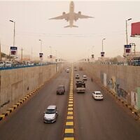 הדרך לשדה התעופה בח'רטום (צילום: ויקיפדיה, Mohammed Abdelmoneim Hashim Mohammed)