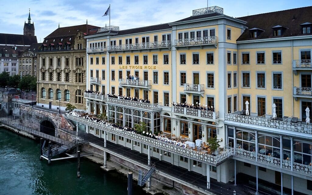 מלון שלושת המלכים, שווייץ (צילום: מתוך עמוד הפייסבוק הרשמי של מלון שלושת המלכים)