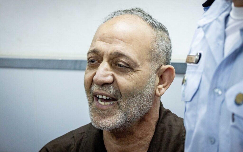 באסם א-סעדי, ממנהיגי הג'יהאד האיסלמי ביו"ש, בדיון על הארכת מעצרו, 16.8.2022 (צילום: יונתן זינדל, פלאש 90) באסם א-סעדי, ממנהיגי הג'יהאד האיסלמי ביו"ש, בדיון על הארכת מעצרו, 16.8.2022 (צילום: יונתן זינדל, פלאש 90)