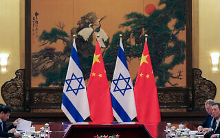 יחסי ישראל-סין, אילוסטרציה (צילום: Lintao Zhang/Pool Photo via AP)