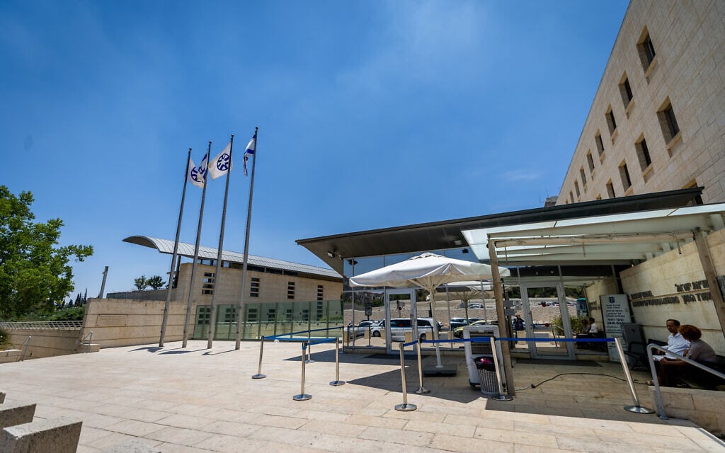 משרד החוץ בירושלים, 10 ביולי 2022 (צילום: יונתן זינדל, פלאש 90)