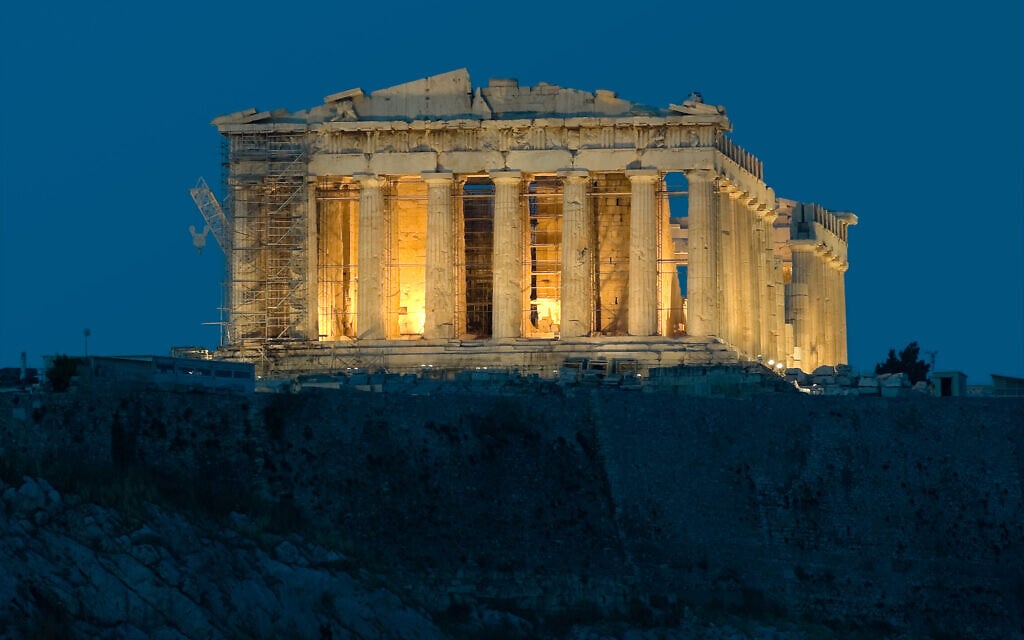 הפרתנון, מקדש יווני לאלה אתנה הניצב על האקרופוליס של אתונה העתיקה (צילום: ollirg / iStock)