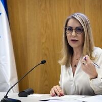 מנכ"לית ועדת הבחירות המרכזית אורלי עדס בכנסת, 26 באוקטובר 2022 (צילום: אוליבייה פיטוסי, פלאש 90) מנכ"לית ועדת הבחירות המרכזית אורלי עדס בכנסת, 26 באוקטובר 2022 (צילום: אוליבייה פיטוסי, פלאש 90)