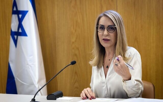 מנכ"לית ועדת הבחירות המרכזית אורלי עדס בכנסת, 26 באוקטובר 2022 (צילום: אוליבייה פיטוסי, פלאש 90) מנכ"לית ועדת הבחירות המרכזית אורלי עדס בכנסת, 26 באוקטובר 2022 (צילום: אוליבייה פיטוסי, פלאש 90)