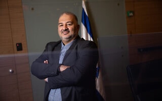 יו"ר רע"ם מנסור עבאס (צילום: הדס פרוש/פלאש90) יו"ר רע"ם מנסור עבאס (צילום: הדס פרוש/פלאש90)