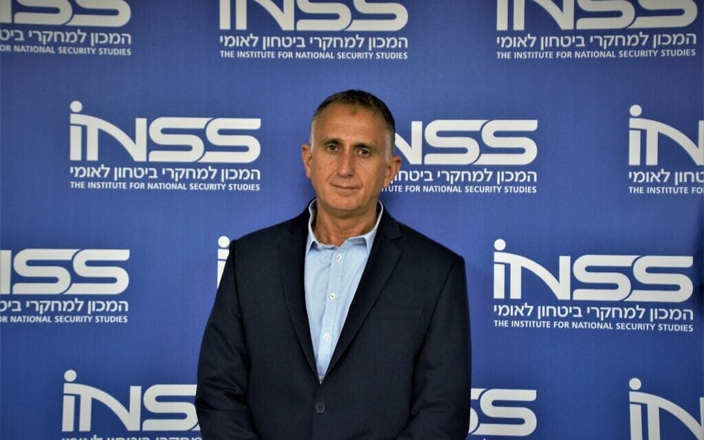 ראש המכון למחקרי ביטחון לאומי (INSS), האלוף במיל. תמיר הימן (צילום: המכון למחקרי ביטחון לאומי)