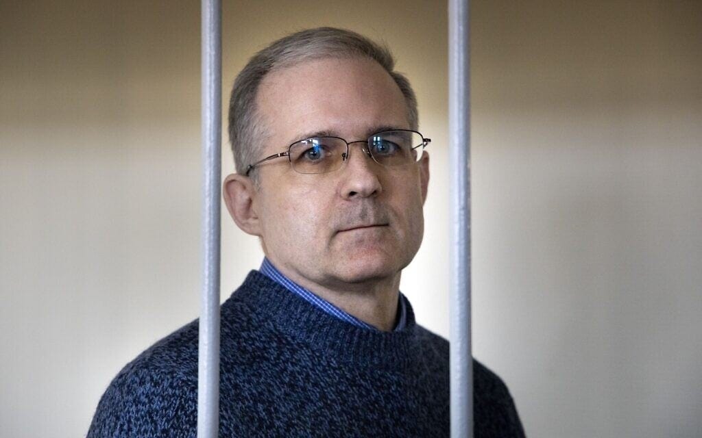 פול וולן מעיד במשפטו מאחורי הסורגים, 23 באוגוסט 2019 (צילום: AP Photo/Alexander Zemlianichenko, File)
