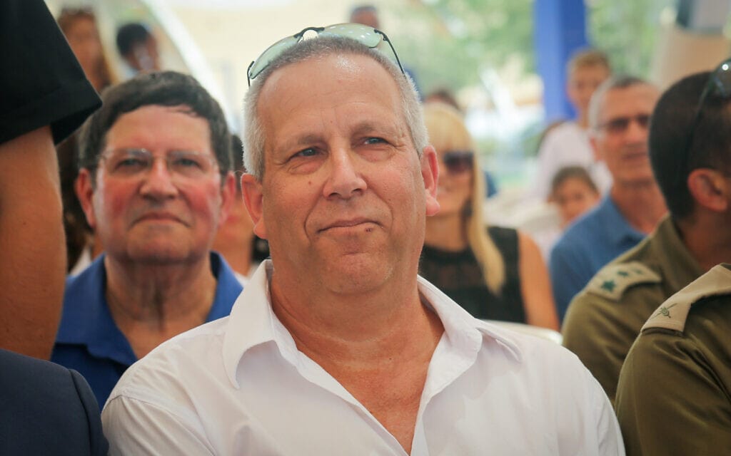 ראש מועצה אזורית אשכול גדי ירקוני, 2019 (צילום: Flash90)