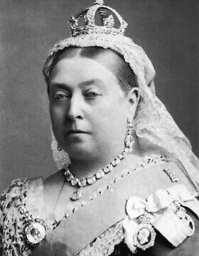המלכה ויקטוריה, 1882 (צילום: רשות הציבור)