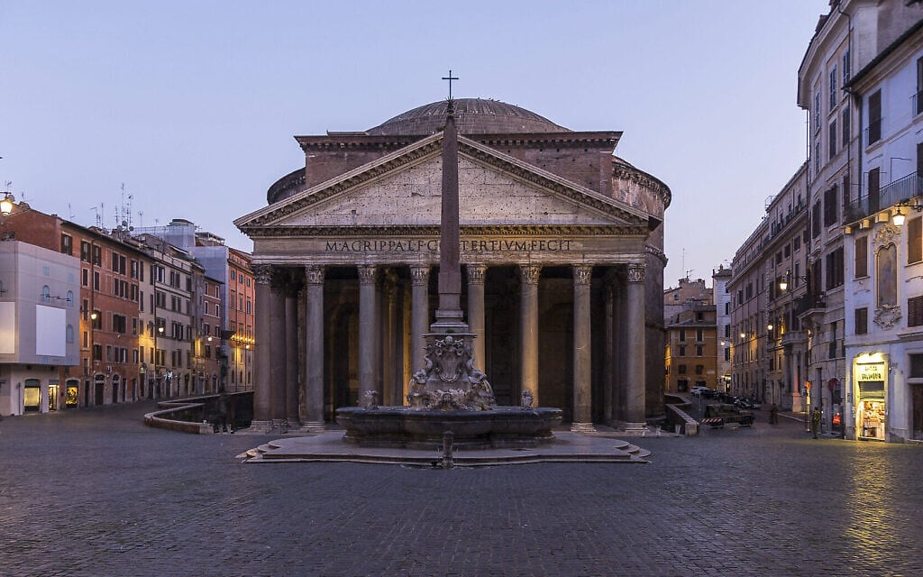 הפנתאון ברומא (צילום: Domenico Stinellis/ AP)