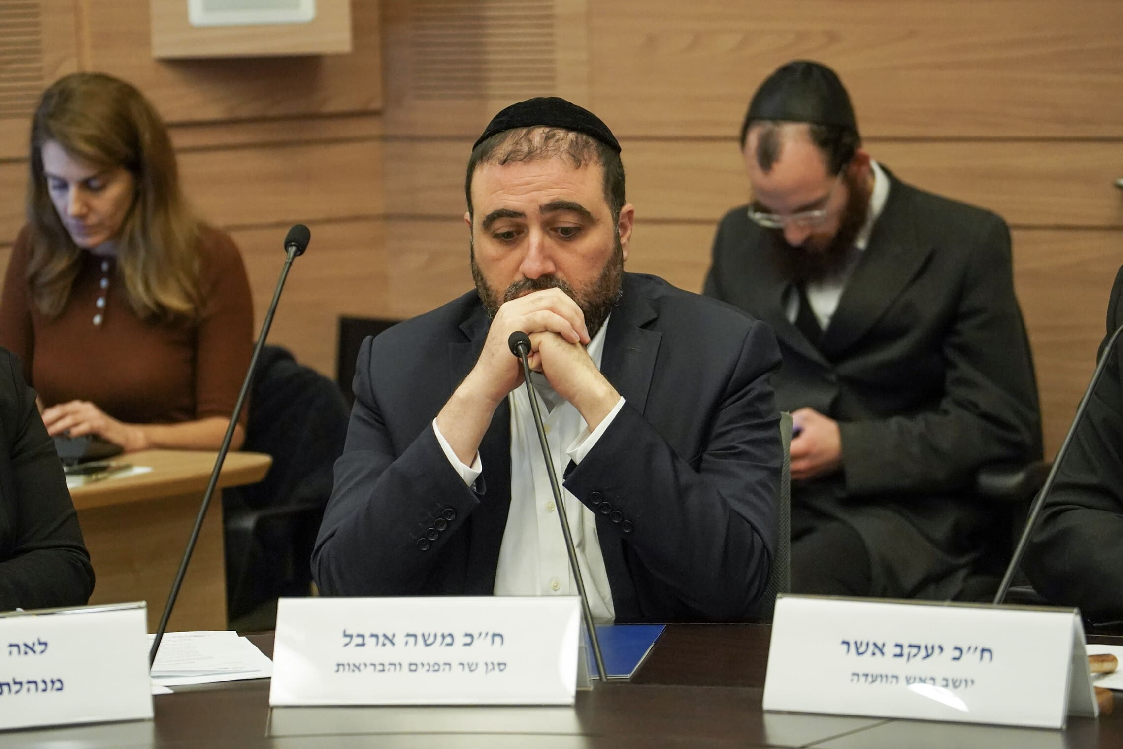 משה ארבל בישיבתה של ועדת הפנים והגנת הסביבה של הכנסת, 9 בינואר 2023 (צילום: דני שם טוב, דוברות הכנסת)