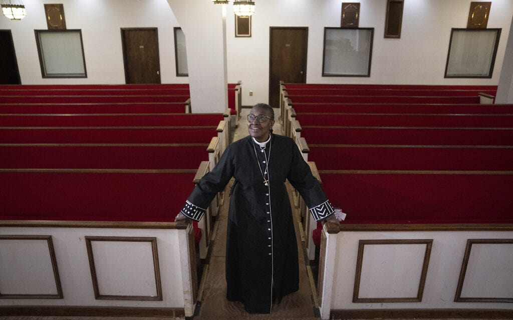 כנסייה בברוקלין, ניו יורק, ששופצה בעזרתה של קרן לשיפוץ כנסיות שחורות