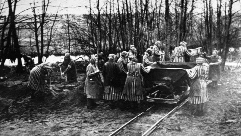 מחנה הריכוז ראוונסבריק בגרמניה, 1939 (צילום: Bundesarchiv)