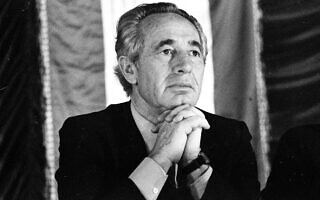 שמעון פרס, 1982 (צילום: IPPA, ארכיון דן הדני, הספרייה הלאומית) שמעון פרס, 1982 (צילום: IPPA, ארכיון דן הדני, הספרייה הלאומית)